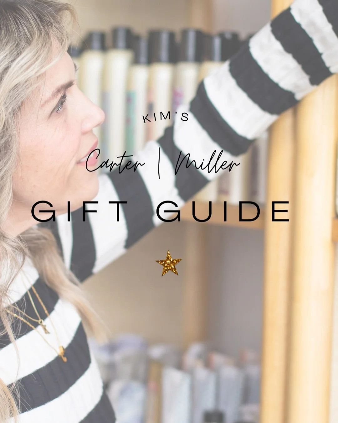 ✨ ✨KIM&rsquo;S CARTER | MILLER GIFT GUIDE ✨✨

1. Keratin Sealer by Davines: Lock in your hair&rsquo;s natural beauty and strength with this nourishing keratin sealer that smooths and protects.
2. Blow Dry Primer by Davines: Prep your hair for the per