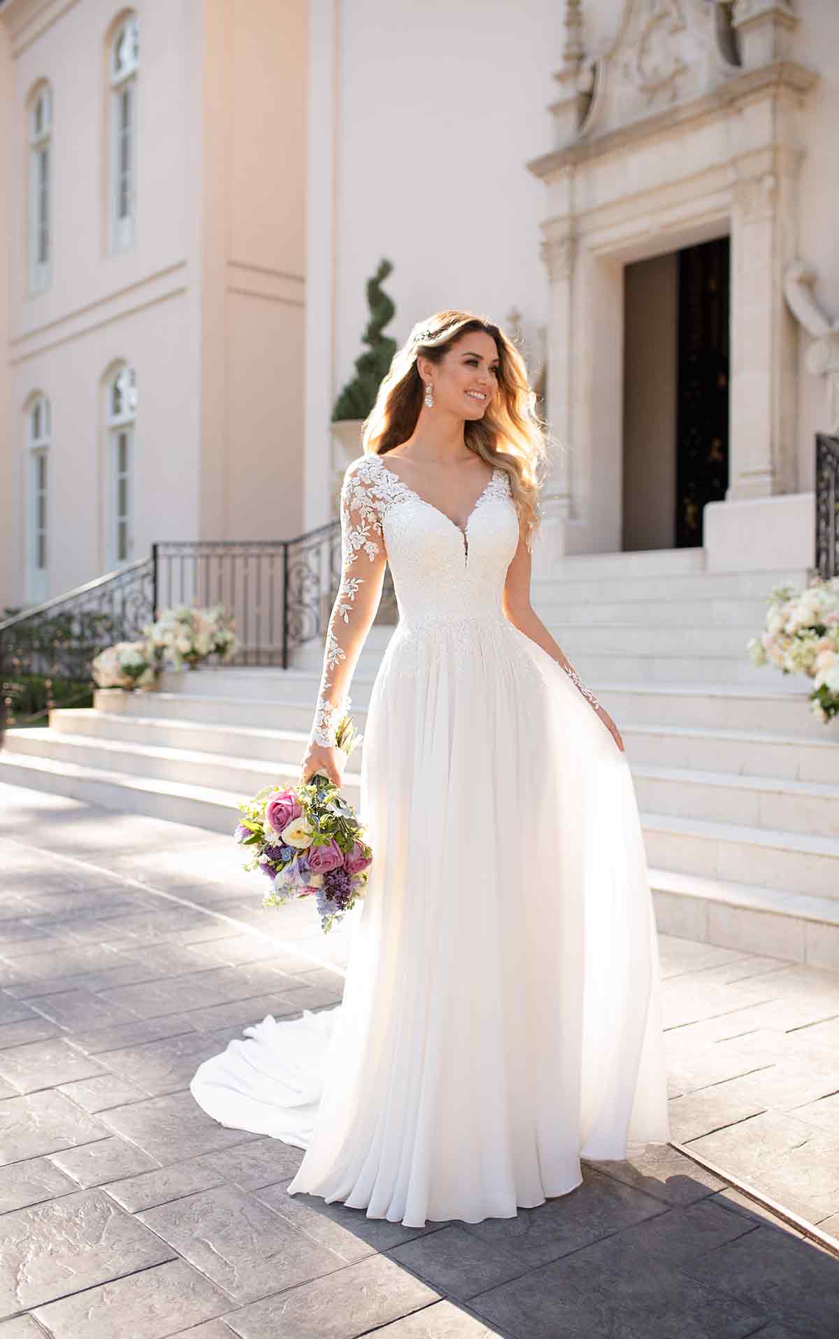 simple comfortable wedding dress