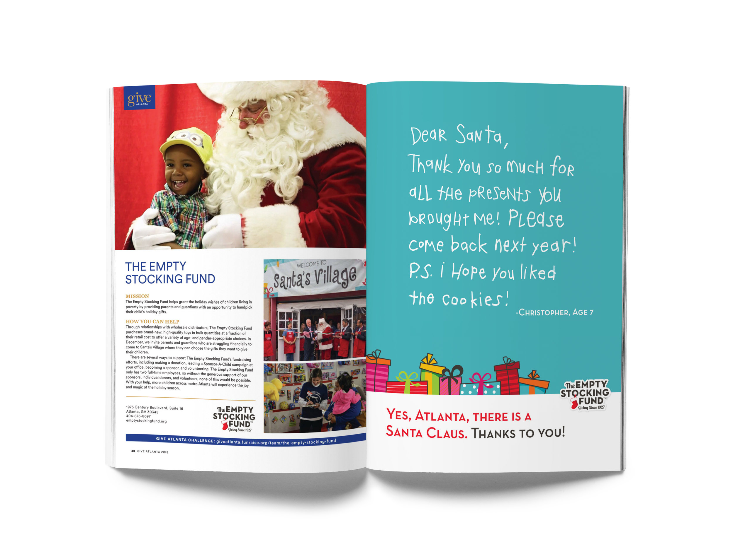 Give Atlanta Print Ad