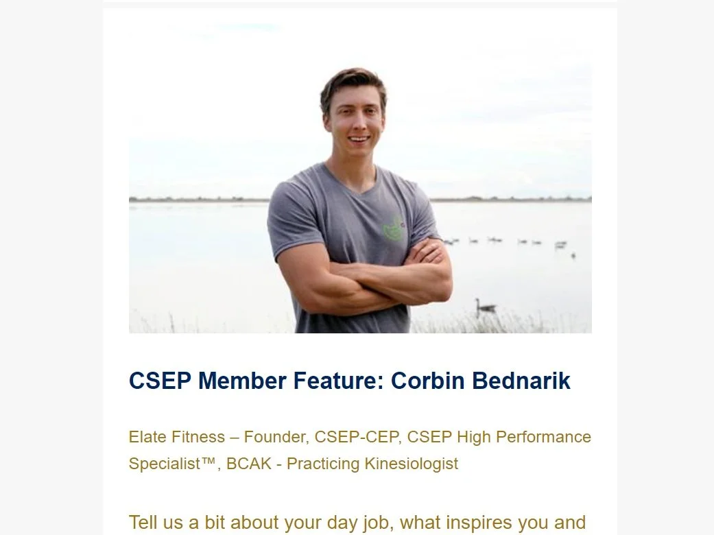 CSEP Member Feature