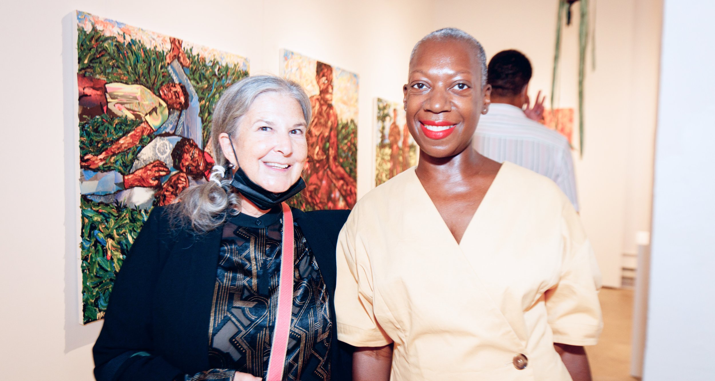  Sue Stoeffel and Future Fair Adivisory Board Member and independent curator Monique Long © David Willems Photography 