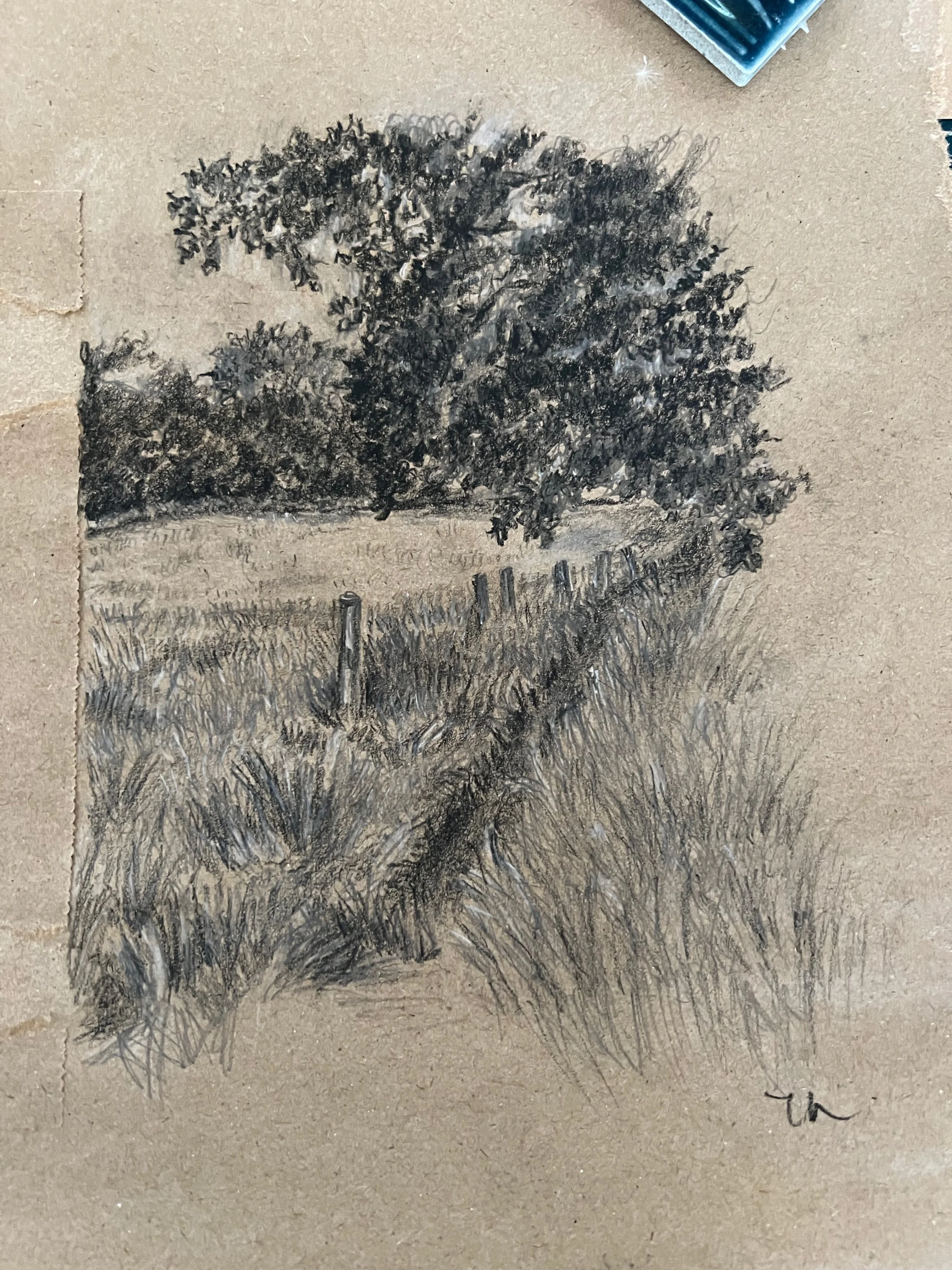 Paper bag drawing #3