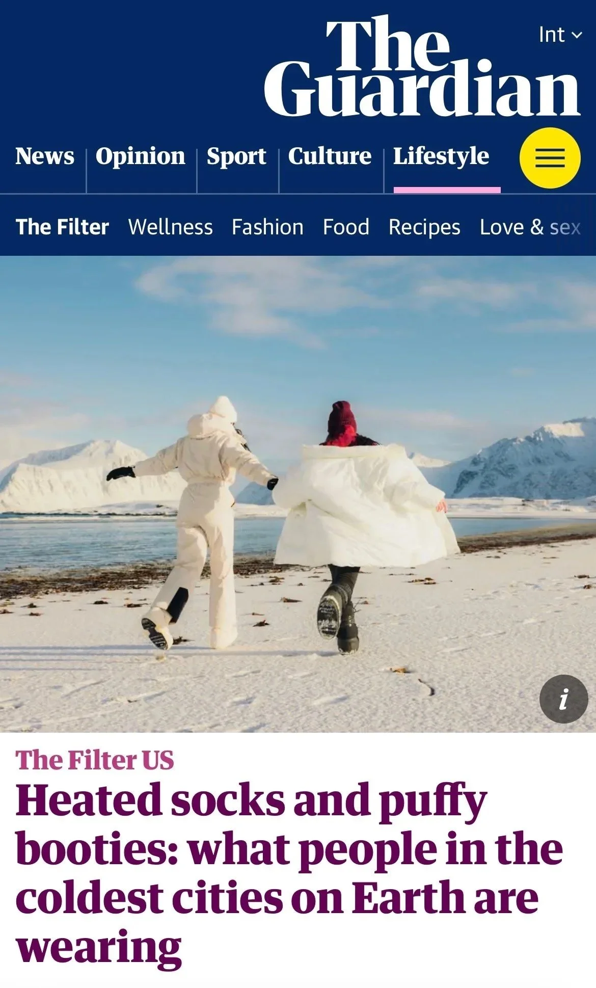 What People In the Coldest Cities On Earth Are Wearing