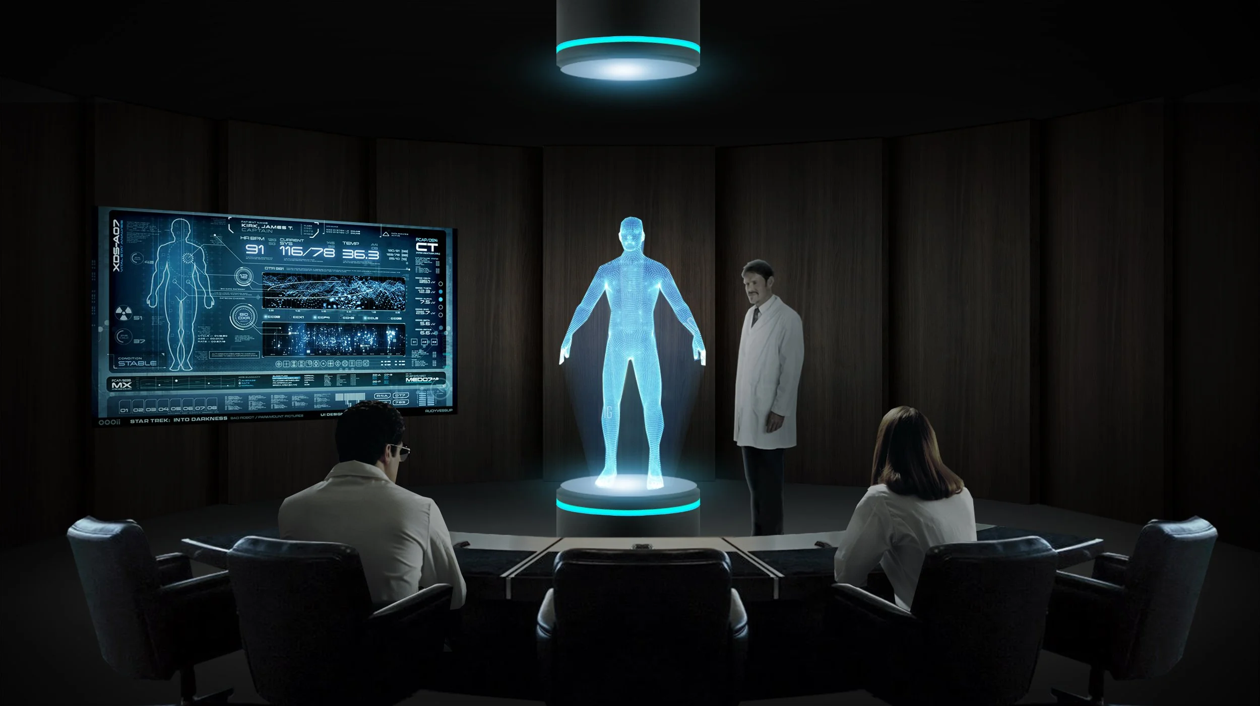 HOLOGRAM ROOM CONCEPT