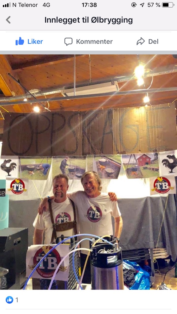 The two happy winners, Per Øyvind at the left. Image courtesy of Per Øyvind Arnesen