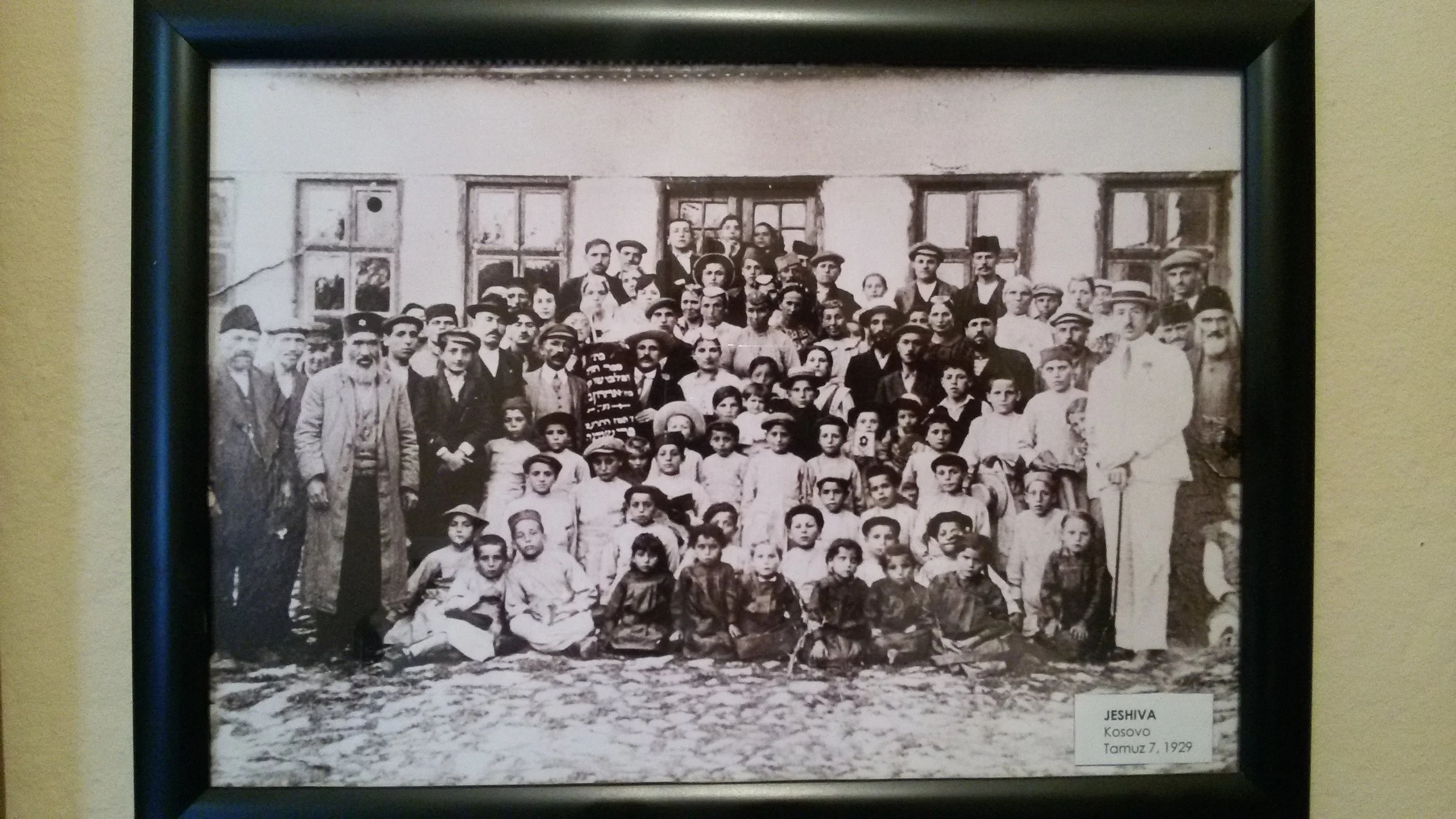 Yeshiva in Prishtina family photo.JPG