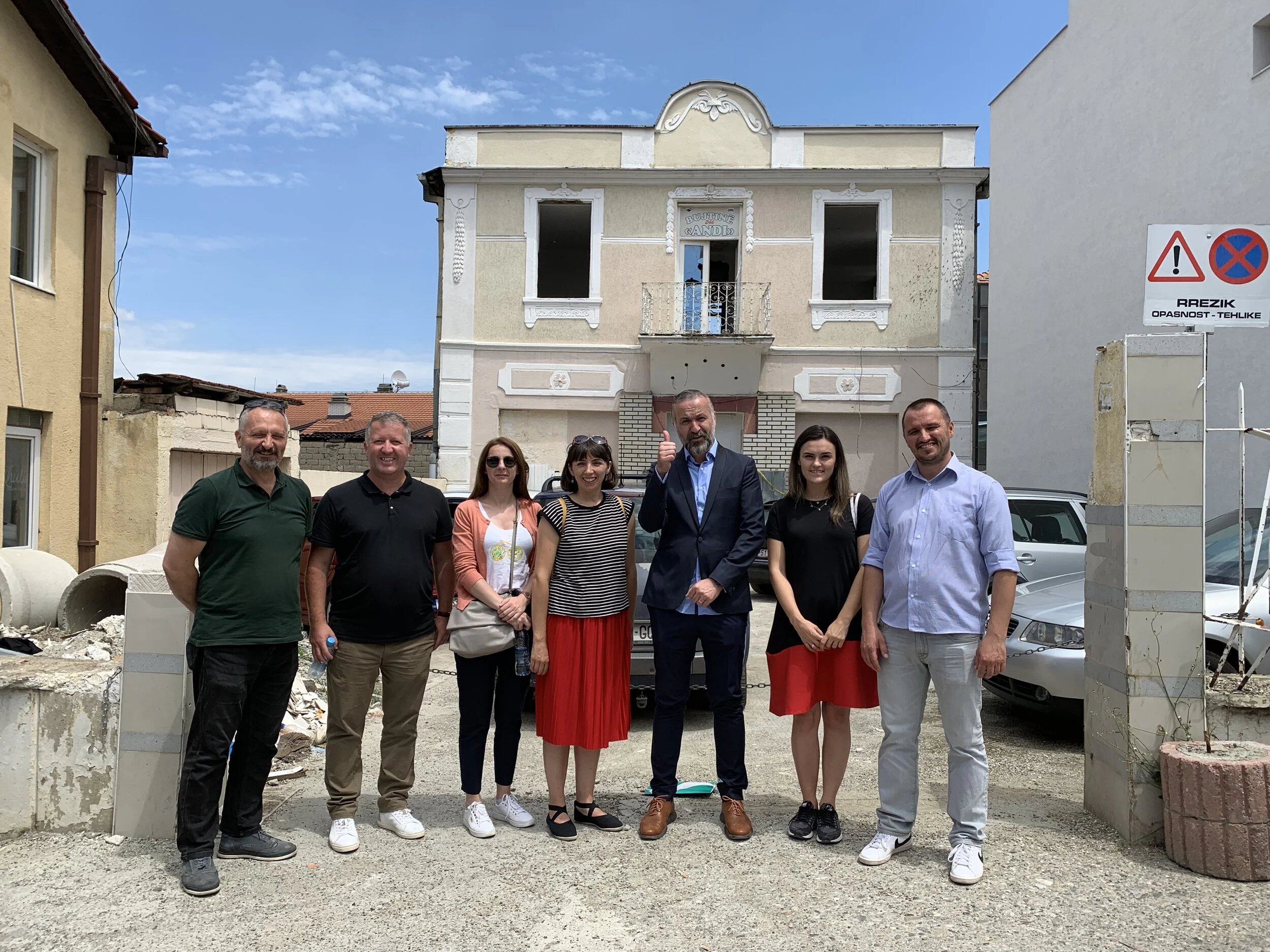 The Team in Prizren/Kosovo