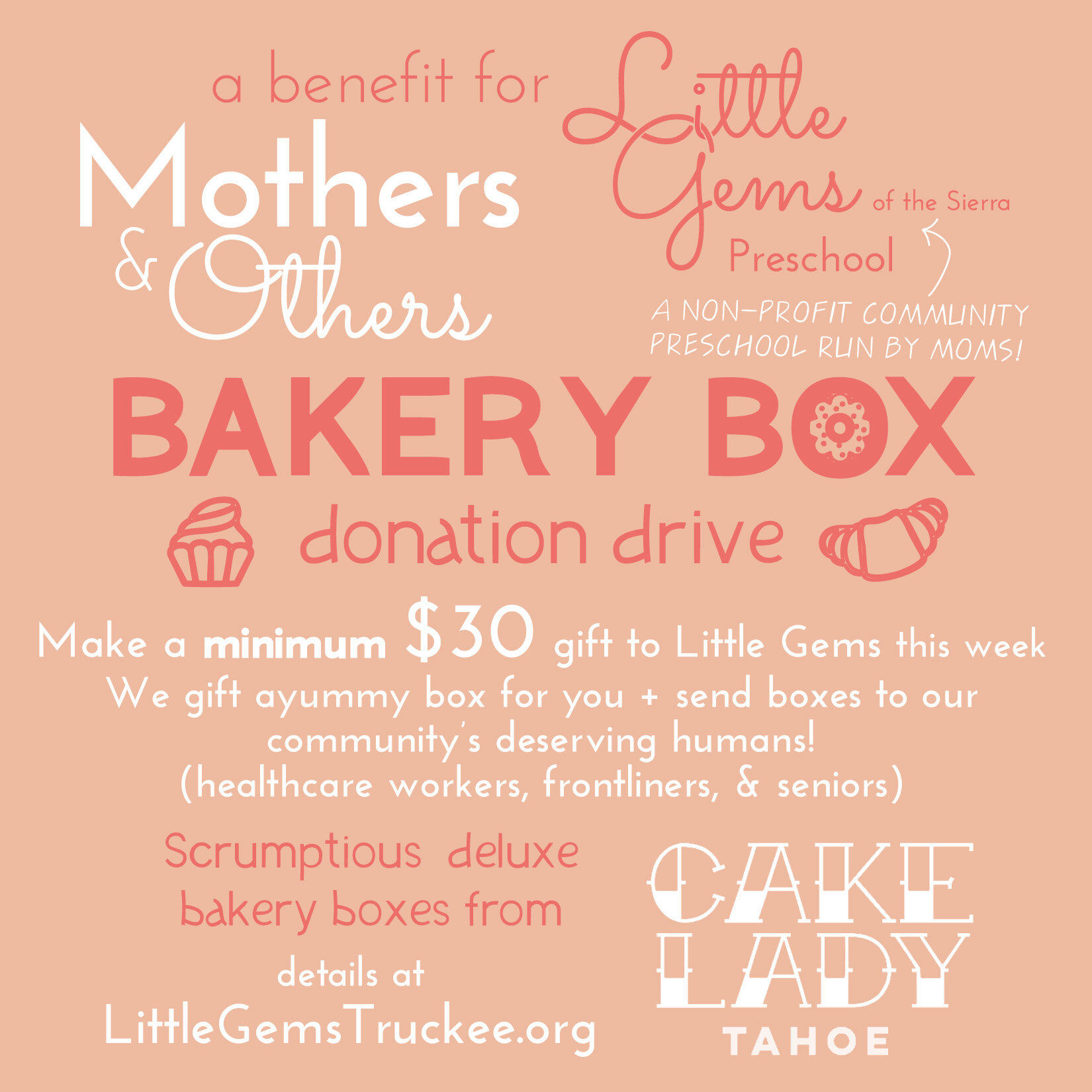 Mothers & Others Bakery Box Donation Drive