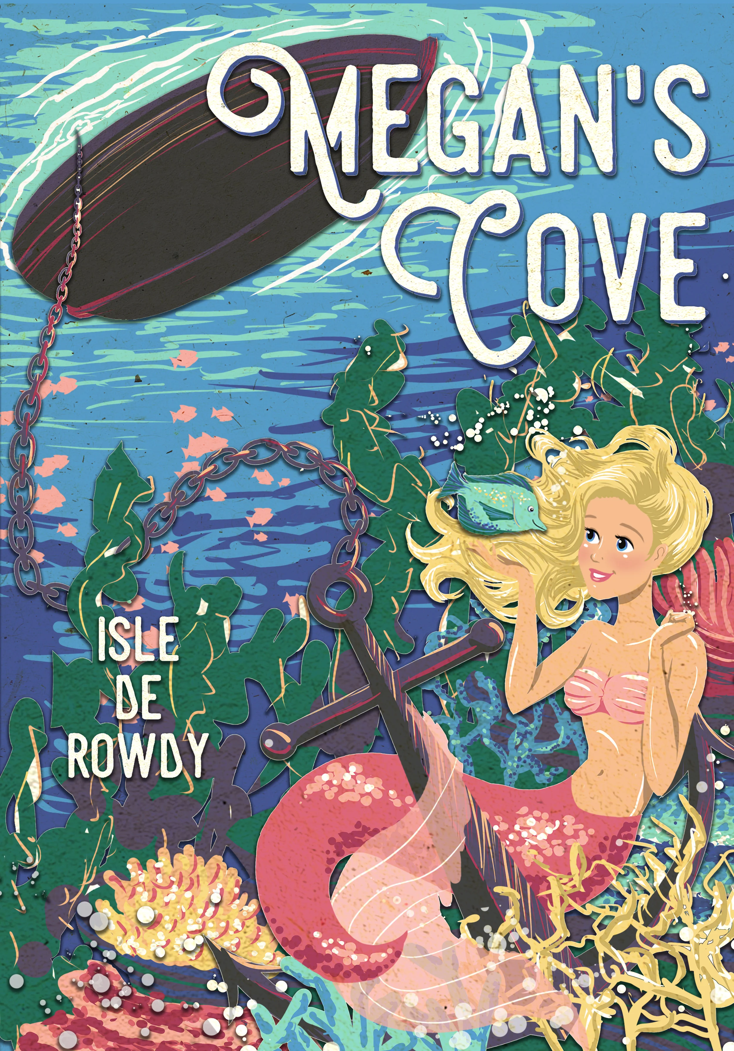 Megan’s Cove Mock Attraction Poster, 2017. Digital.