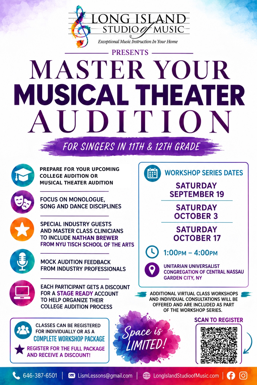 Long Island Studio of Music offers engaging music workshops led by experienced musicians and educators. Explore upcoming workshops and register today.
