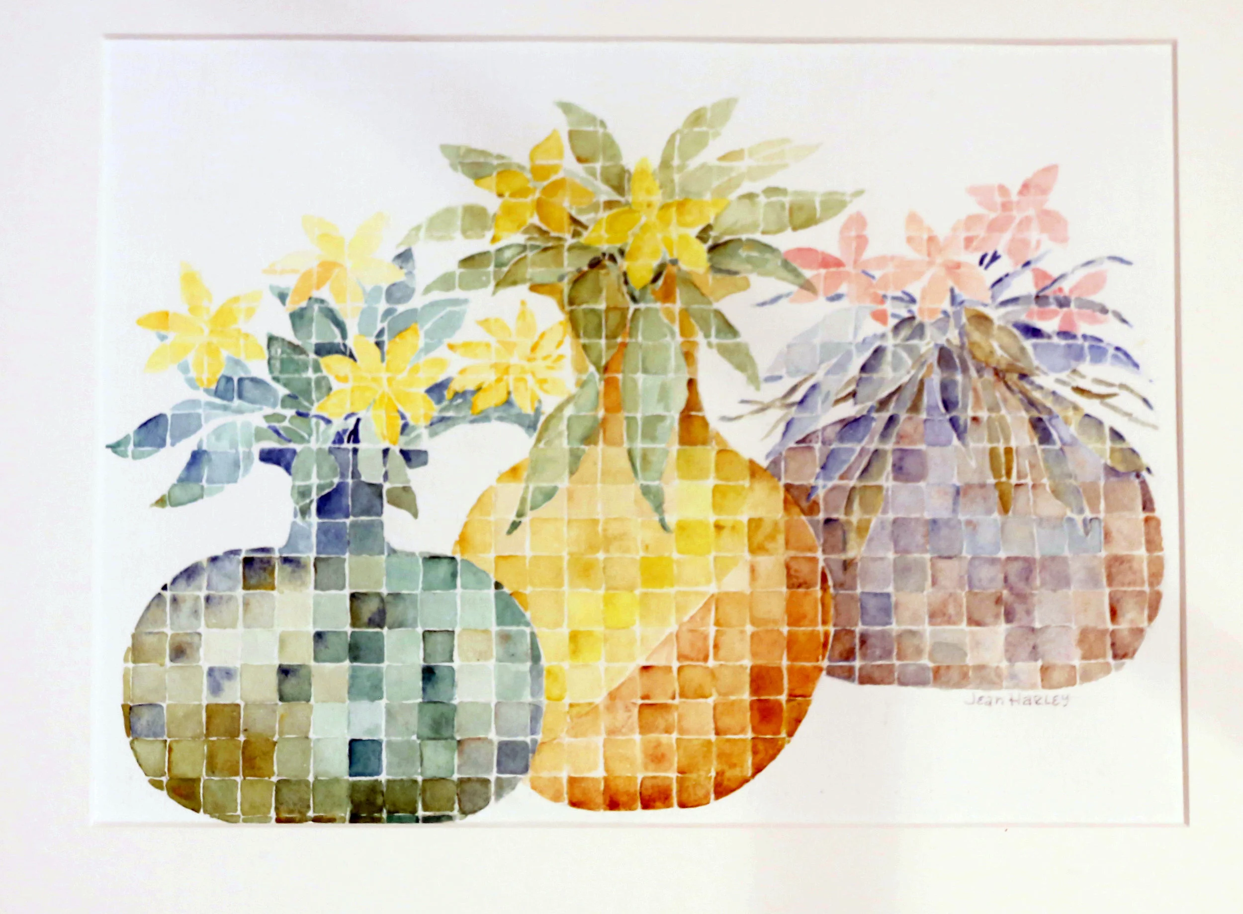 Mosaic Vases  15 x 11