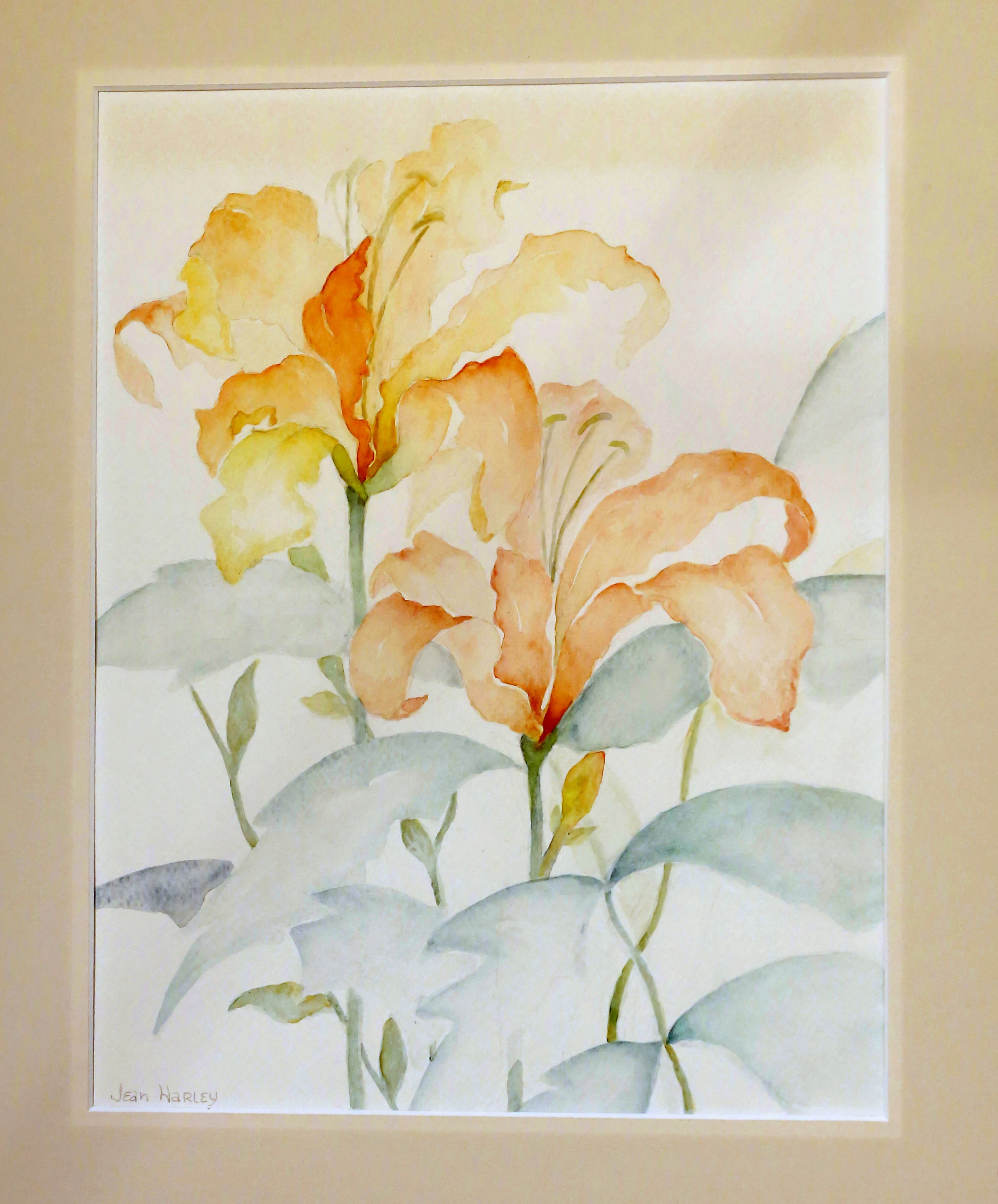 Study In Complementary Colors  10.75 x 13.75