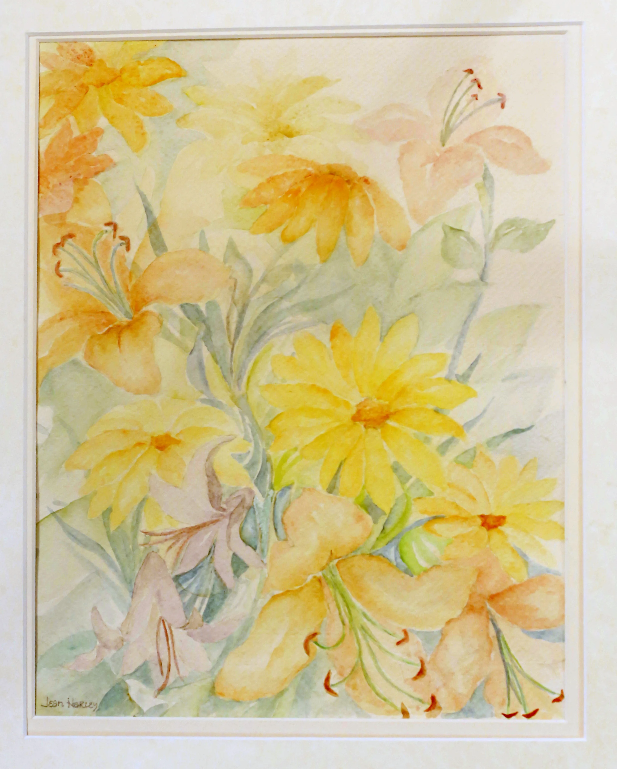 Sunny Garden  10.5 x 13.75