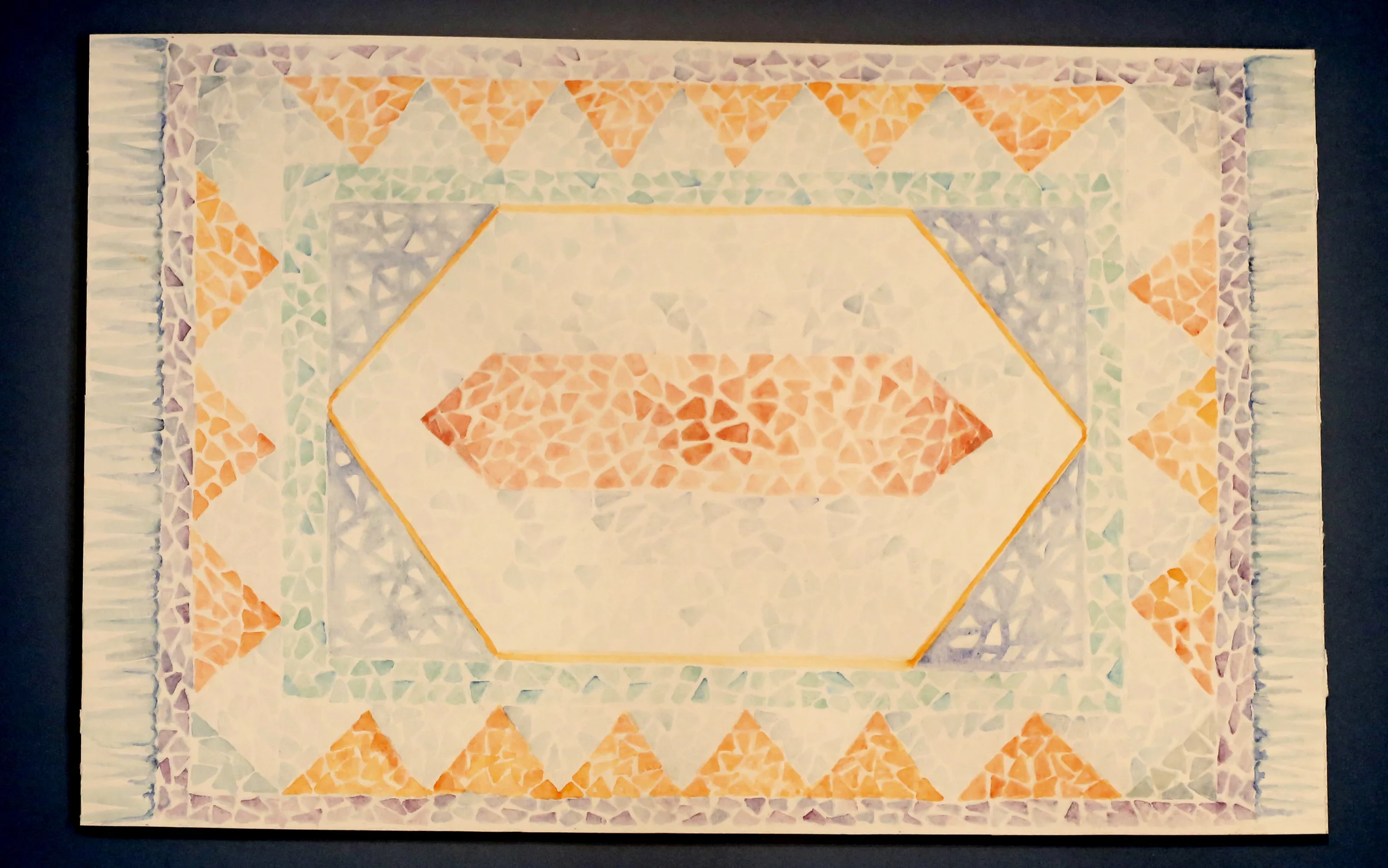 Mosaic Carpet Two  15 x 9.5