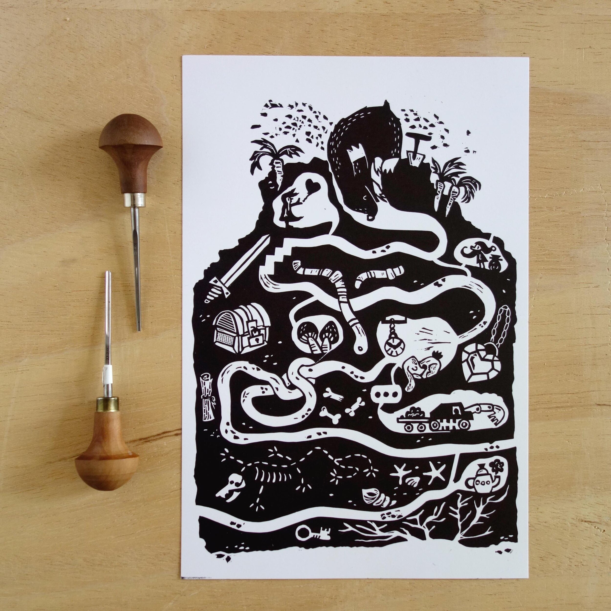 Goin Down The Mole Hole