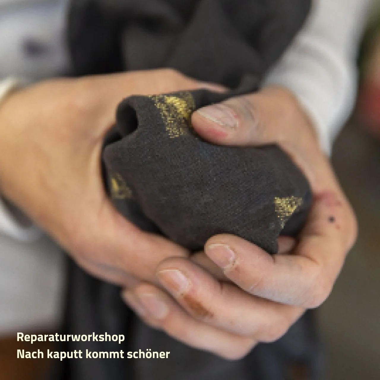 Reparaturworkshop mit Ines und Luise