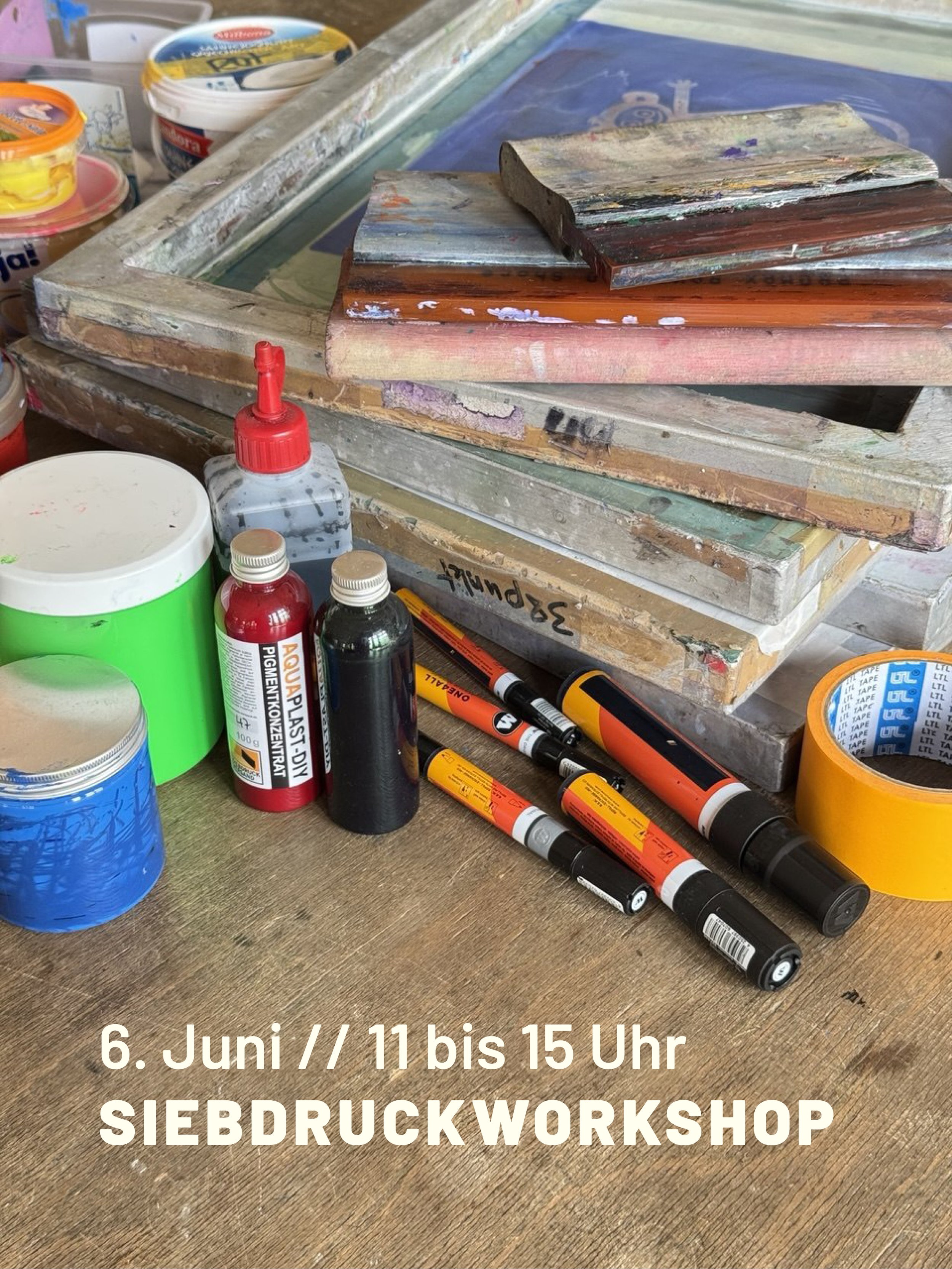 Siebdruck selber machen