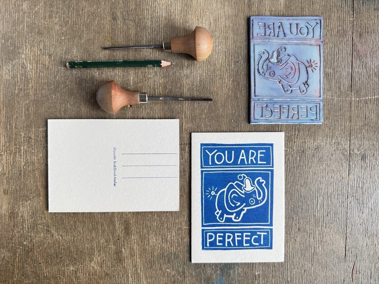 Karte YOU ARE PERFECT