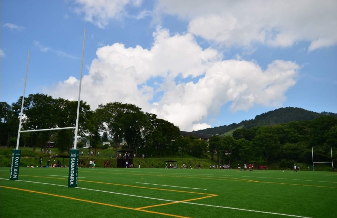 一橋大学ラグビー部の菅平合宿へ帯同してきました。