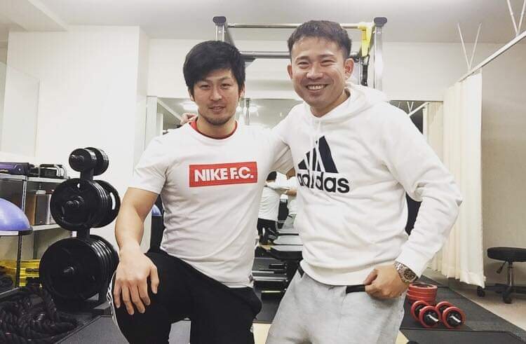 サッカー元日本代表選手来院！