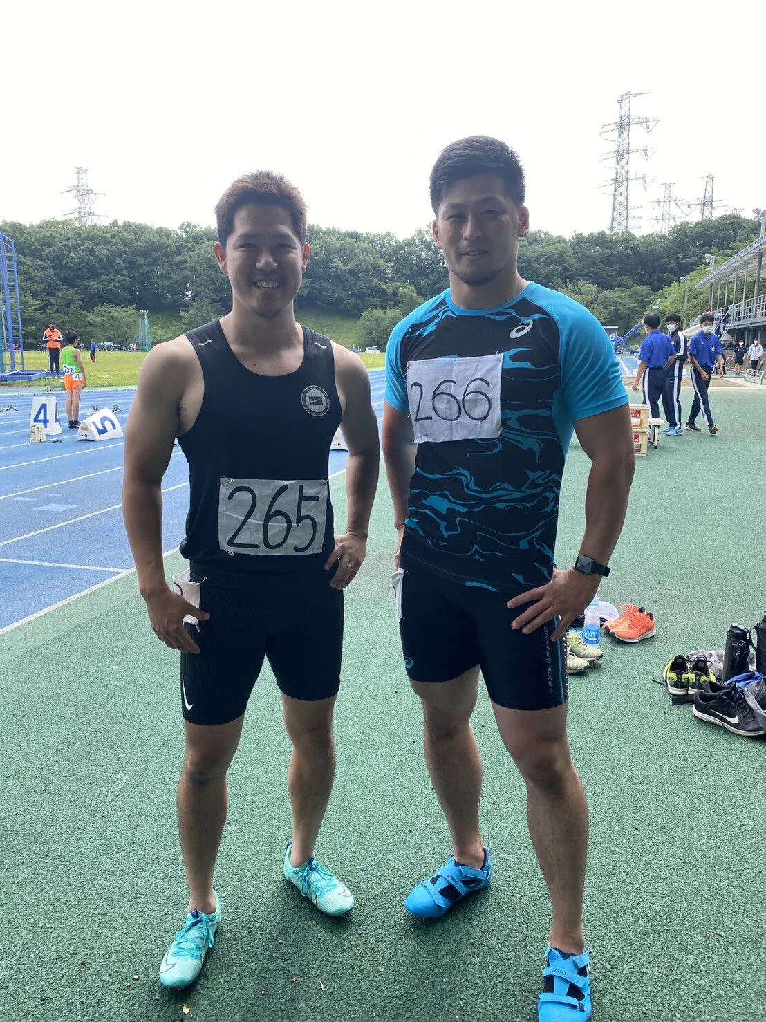 陸上100mの大会に出てきました！