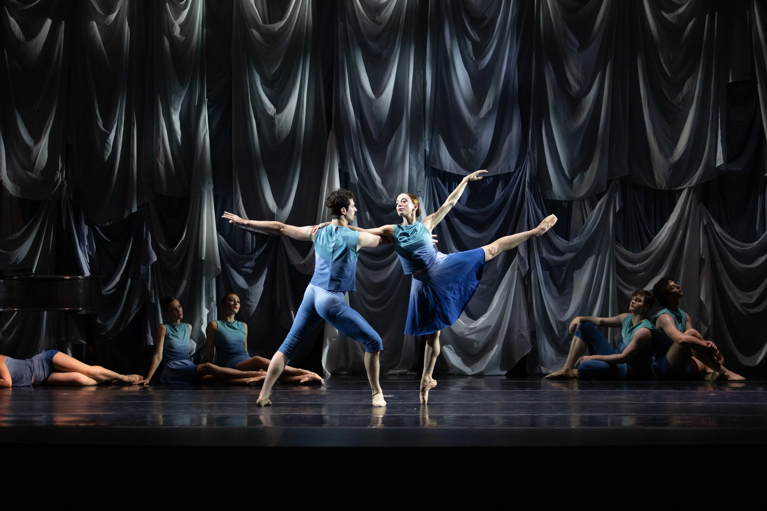 Review: Ballet Des Moines kicks off the season with athleticism, Enya and a pianist that’s part of the performance