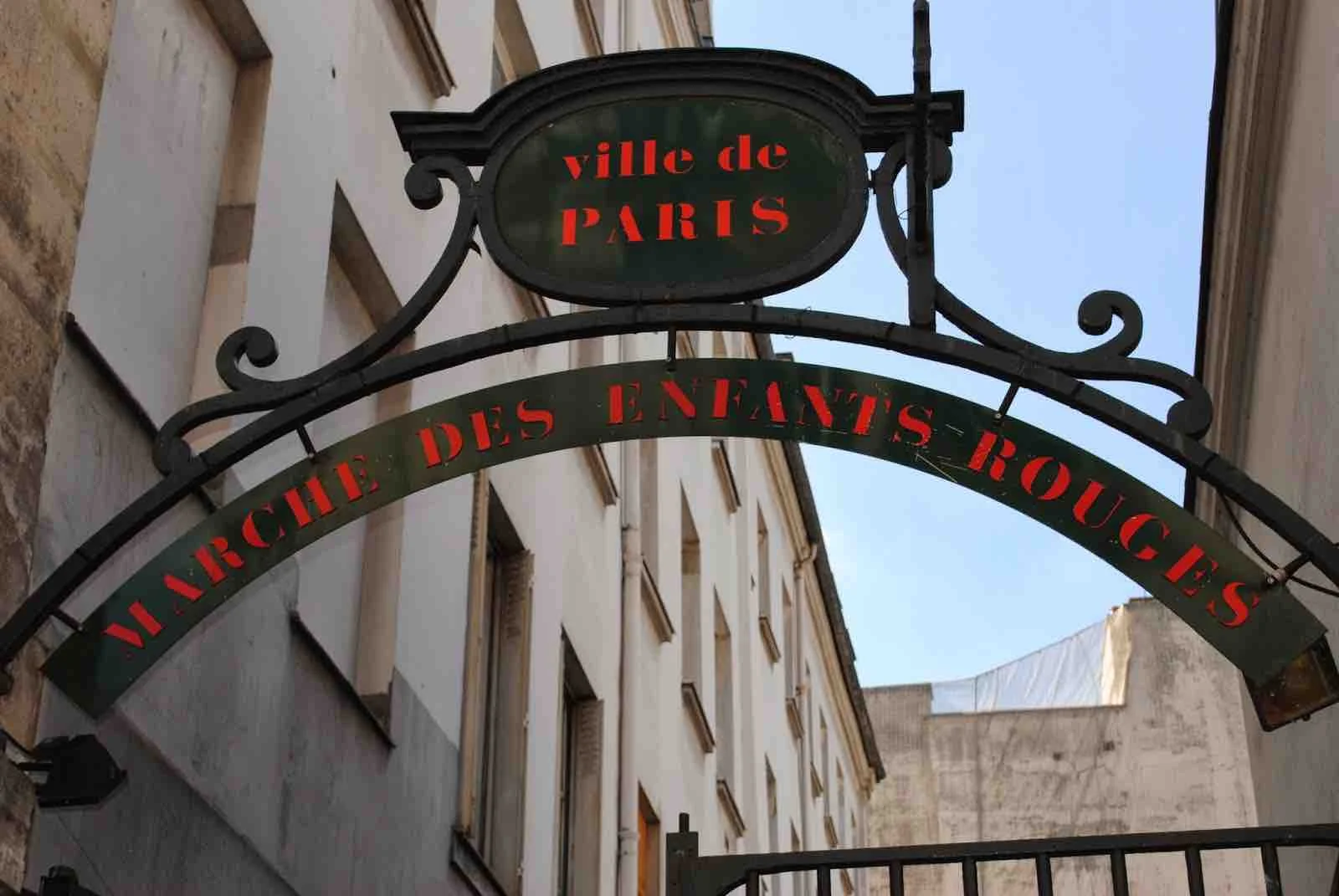 Marché des Enfants Rouges