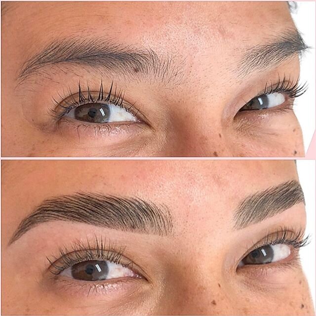 Double tap if you want to get lifted!  Brow &amp; Lash Lift on this cutie!
.
.
.
.
.
.
.
.
.
.
⠀⠀⠀⠀⠀⠀⠀⠀⠀
#eyebrowsshaping #cosmetictatoo #laminationbrows #browsart #browcorrection #instabrow #eyebrowsdesign #certifiedlashartist #beautyexperts #browsb