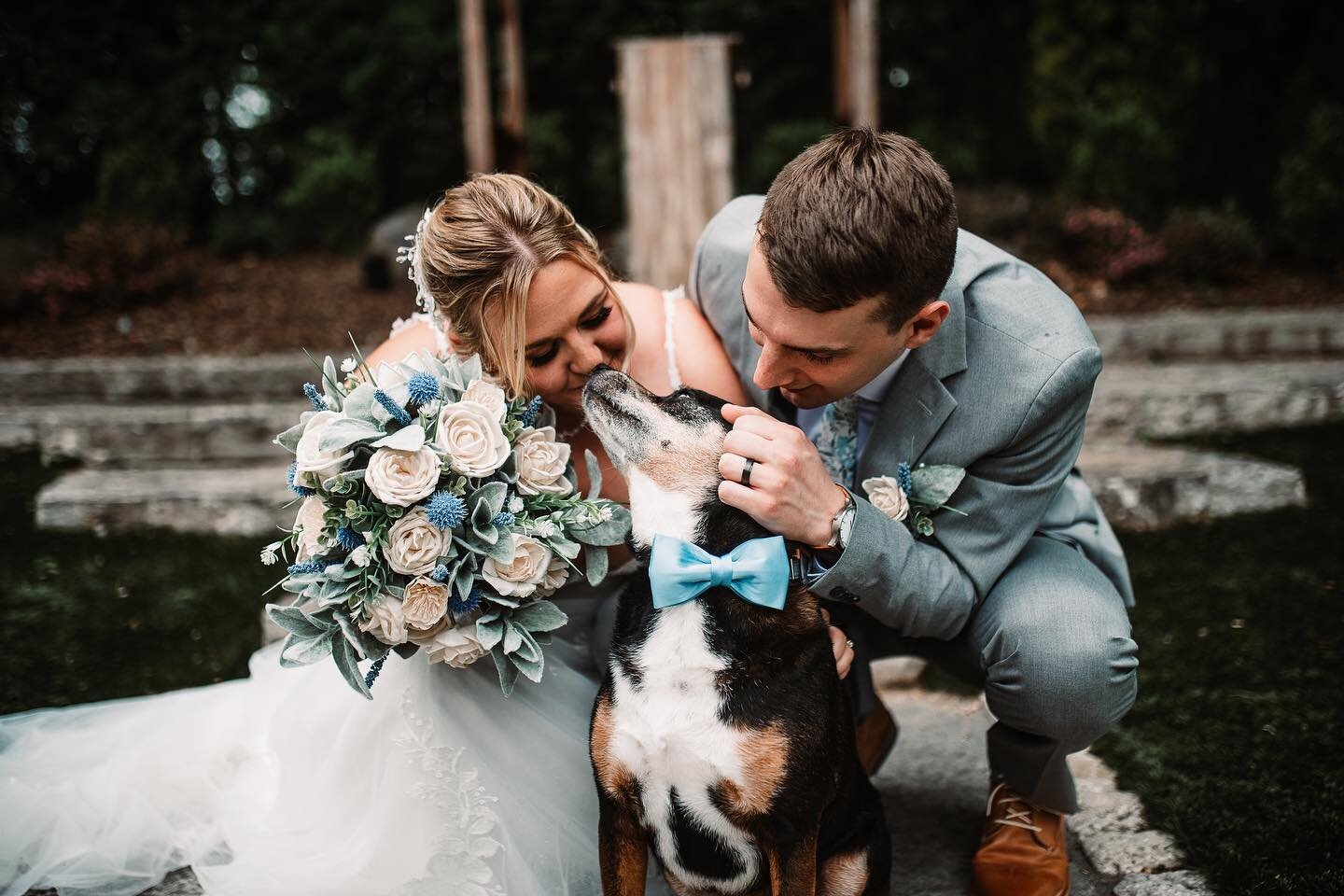 pov: when Mom &amp; Dad finally tie the knot 💍
.
.
.
Photo credit: Mallorie Clark Photography