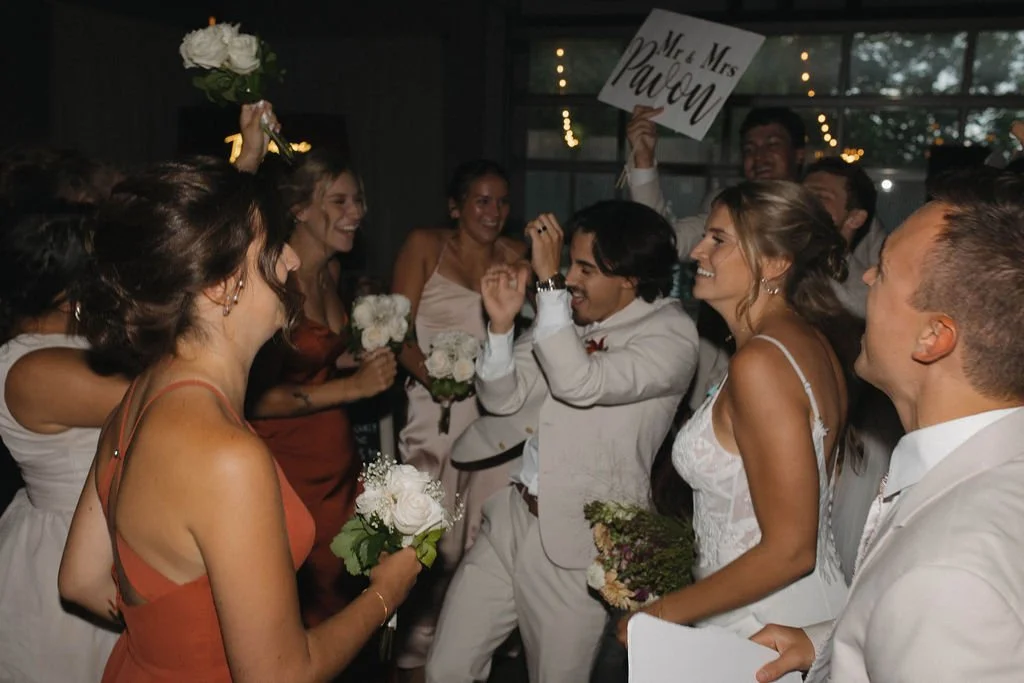 wedding party entrance, wedding party, dances, southeast wisconsin wedding venue, wedding trends, wedding dance floor, wedding dance photos