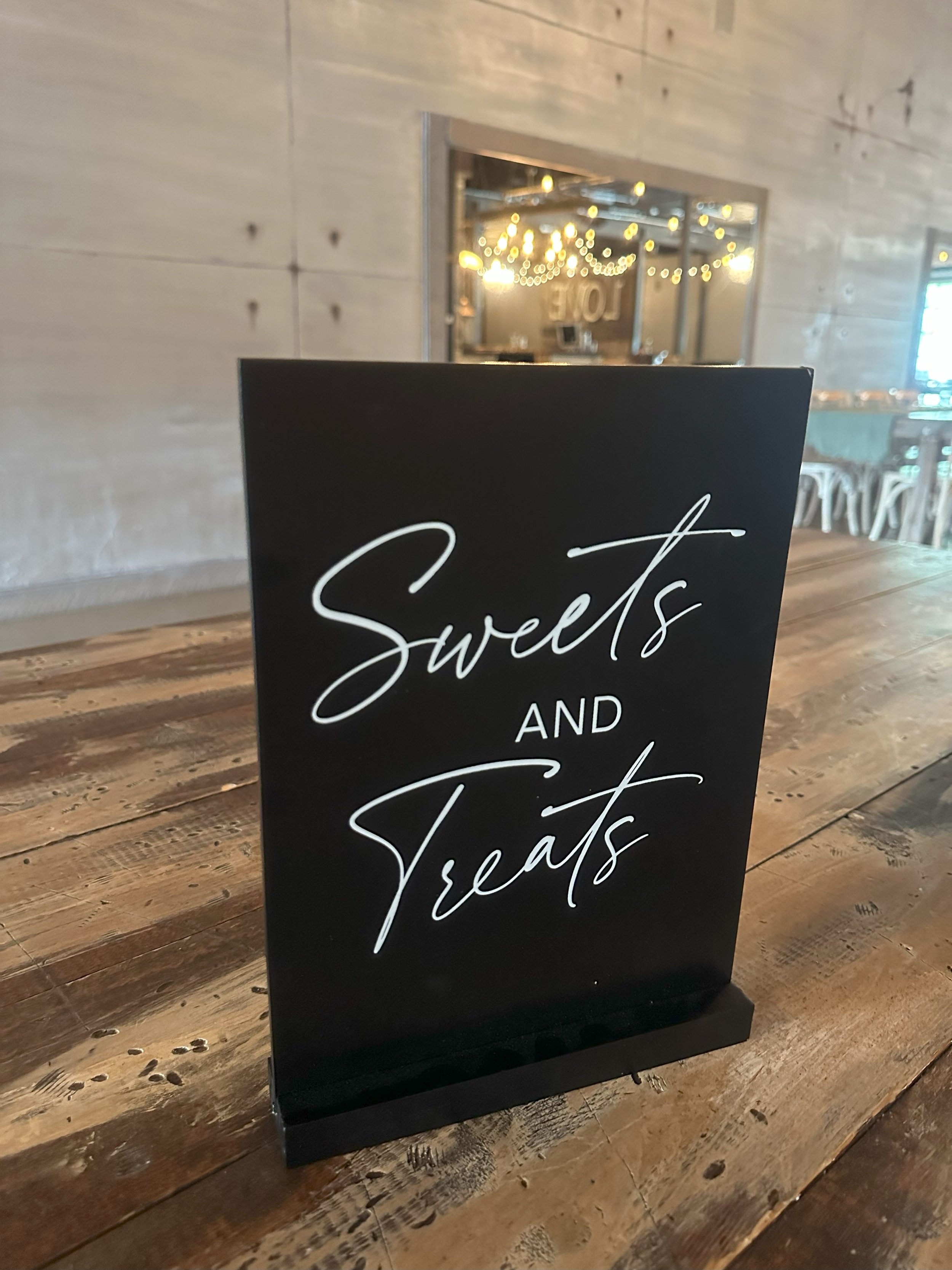 Sweets and Treats Sign