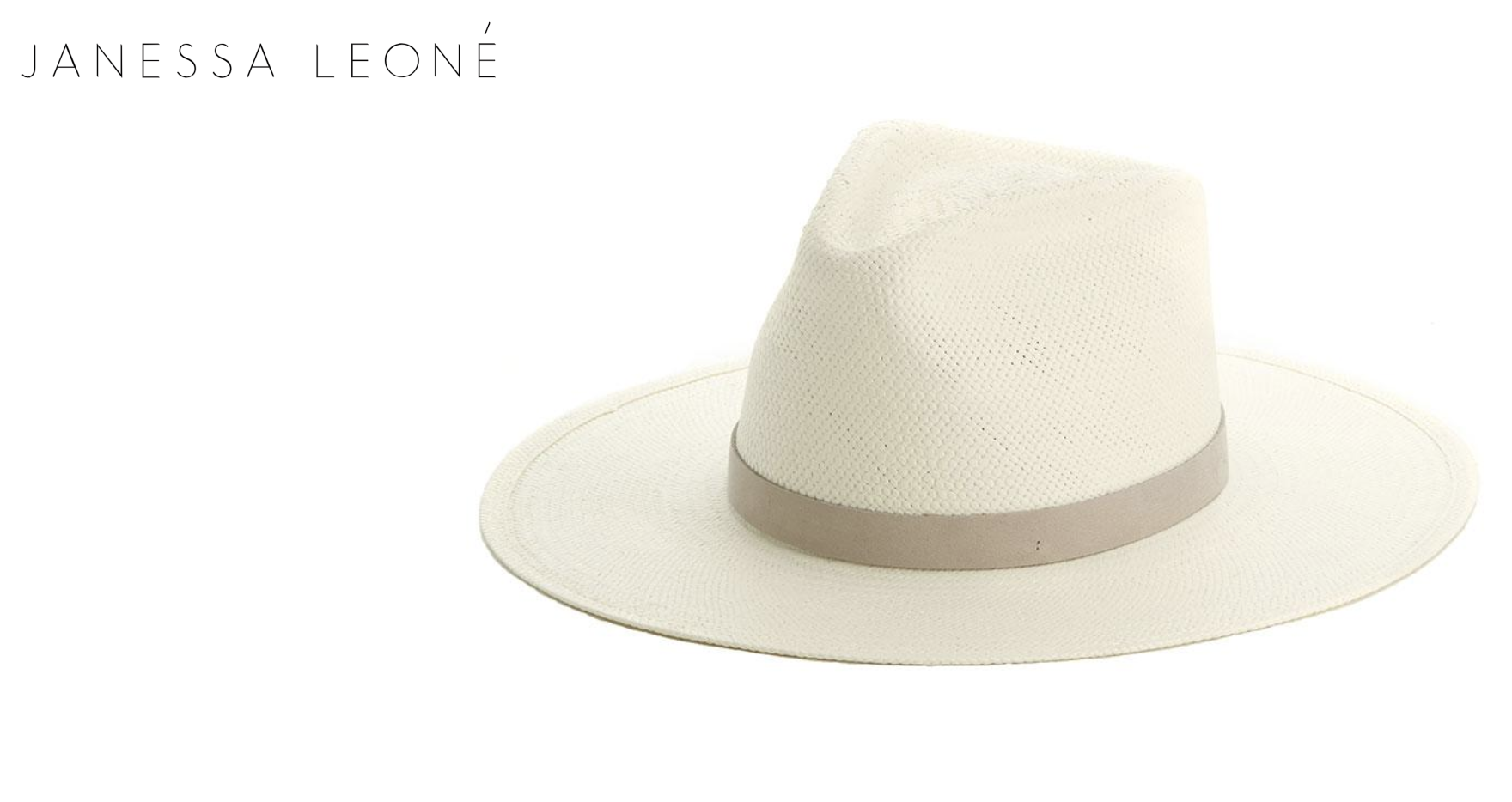 Janessa Leone’ Packable Straw Hat