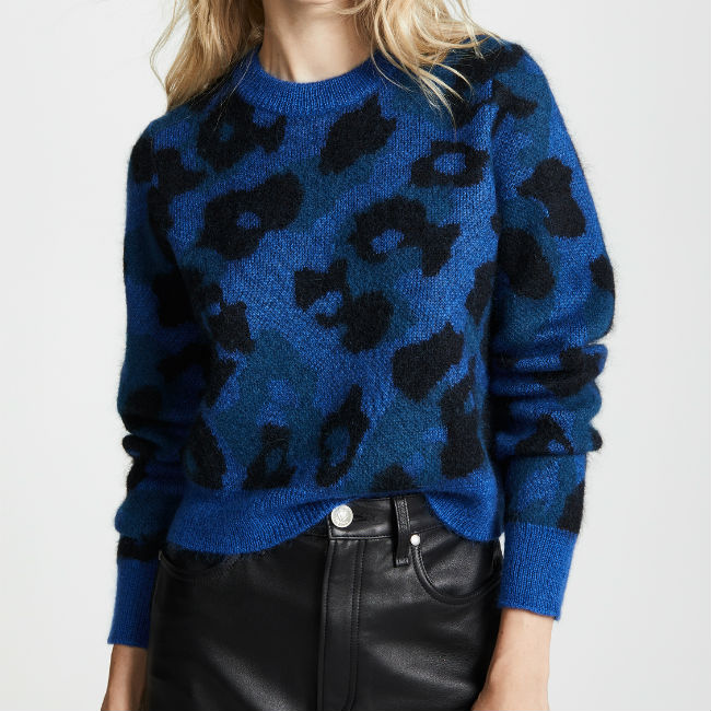 Rag &amp; Bone Leopard Sweater