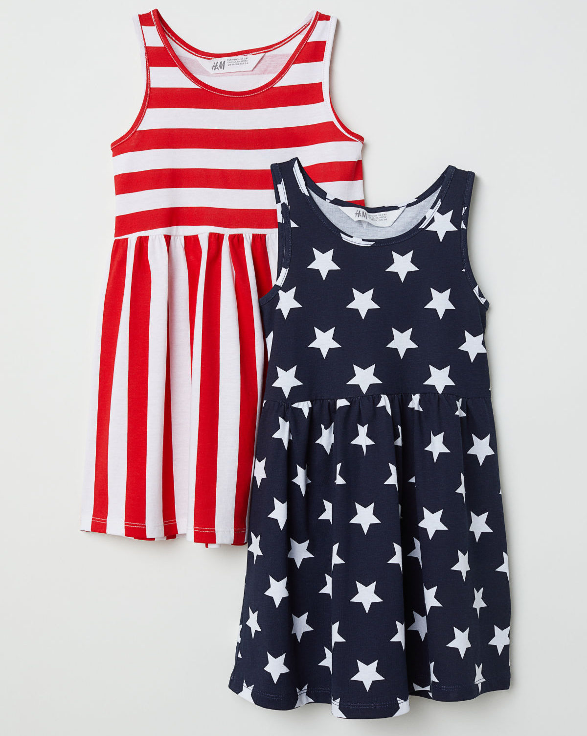 2-Pack Patriotic Jersey Dresses
