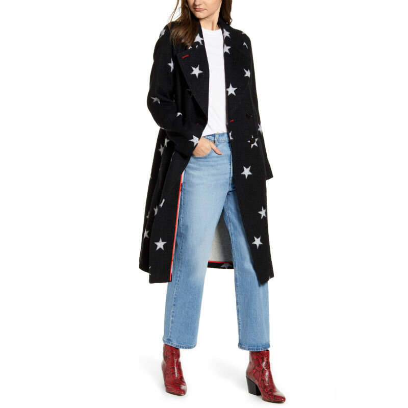 Star Double Face Trench Coat 