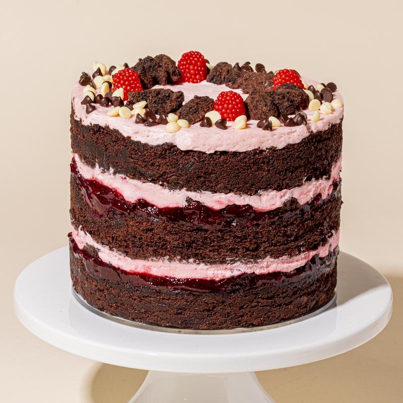 Milk Bar - Chocolate Raspberry Jam Cake