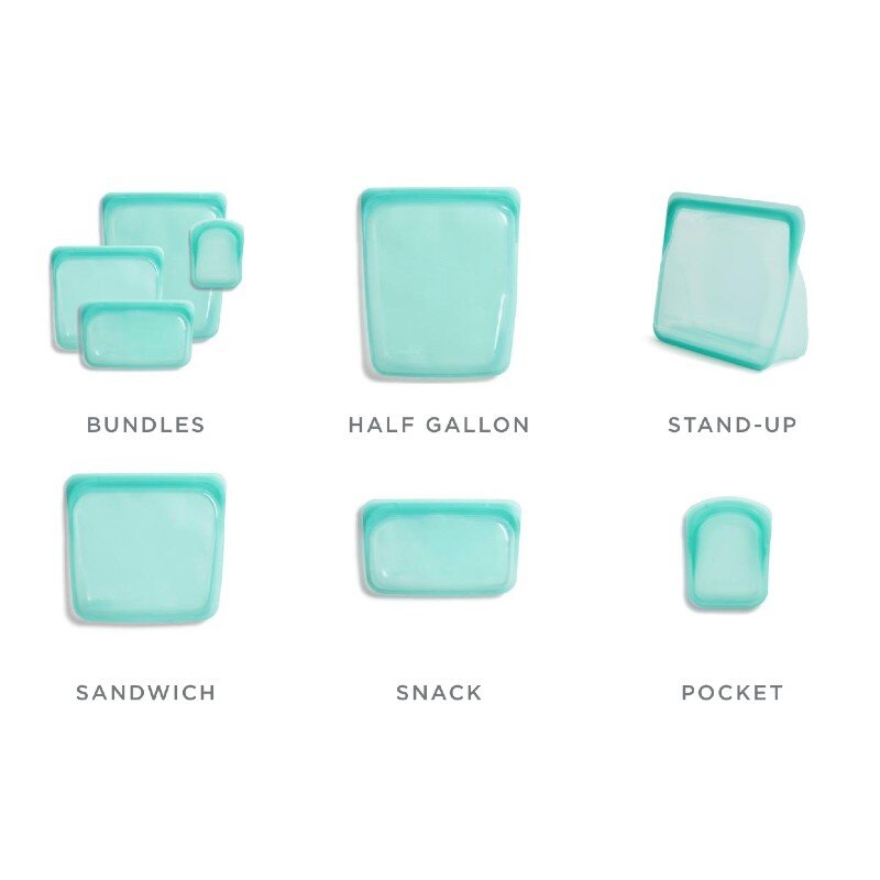 Stasher Reusable Silicon Food Bags
