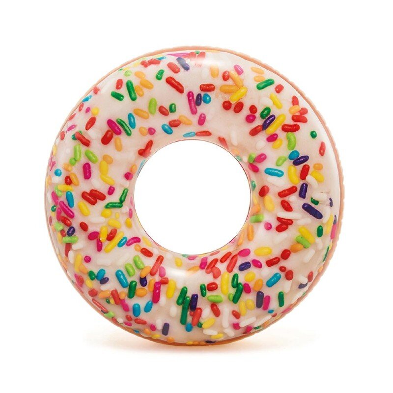 Inflatable Sprinkle Donut Pool Tube