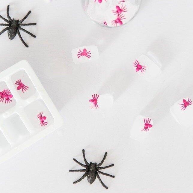 Halloween Party Spider Ice Cubes