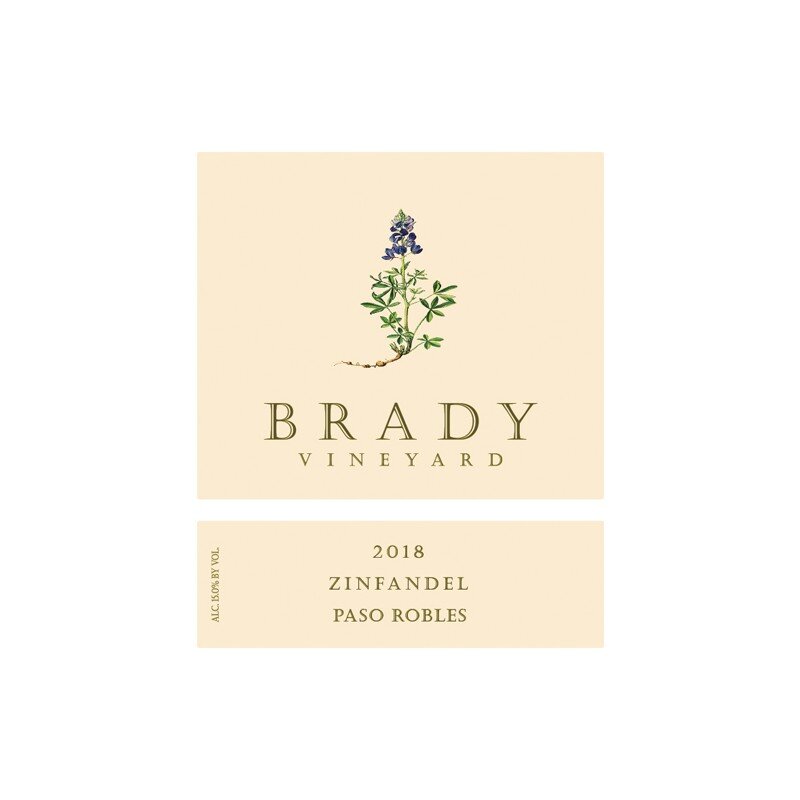 Brady Vineyard 2018 Zinfandel 