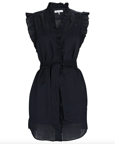 Intermix Lauren Ruffled Tie-Waist Dress