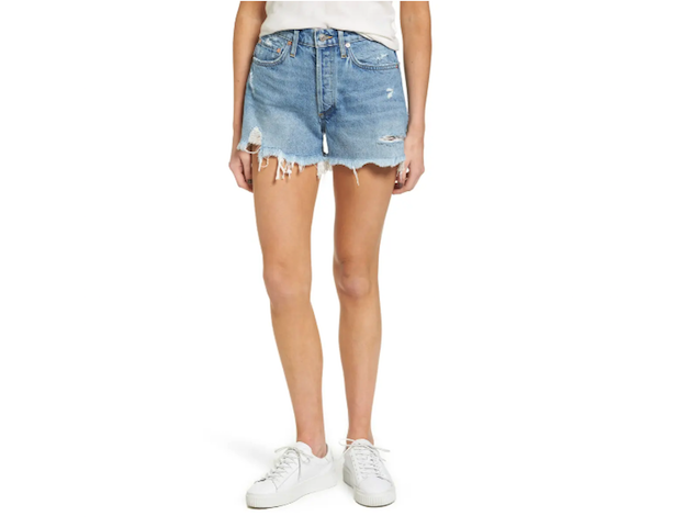 Parker Distressed Denim Shorts