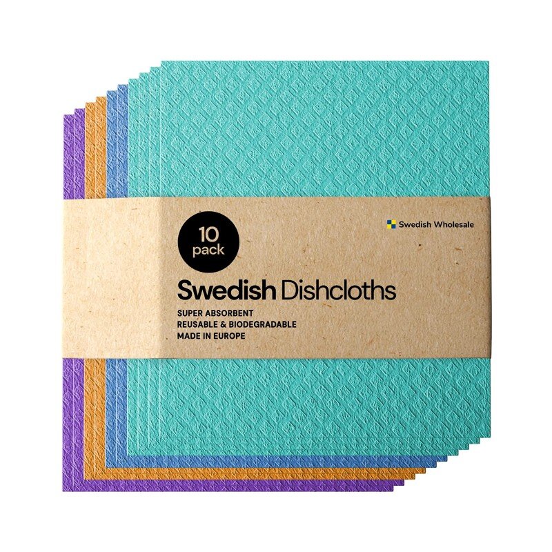 Swedish Dishcloth Cellulose Sponge Cloth