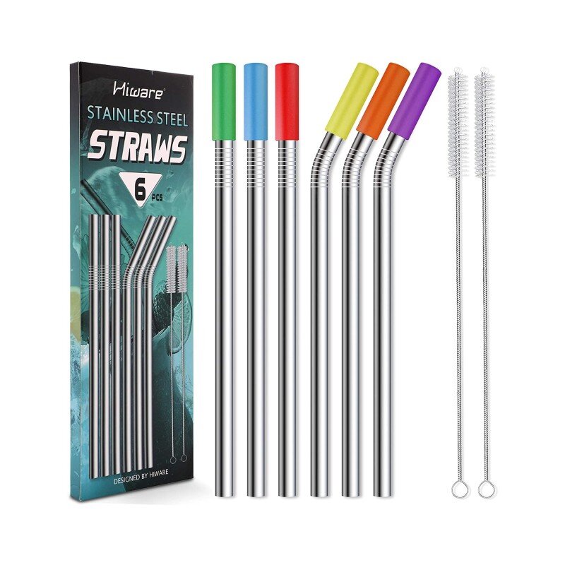 Hiware Stainless Steel Straws