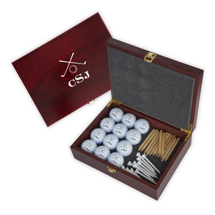 MARK &amp; GRAHAM PERSONALIZED GOLF BALL SET 