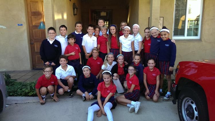 All Hallows fifth-graders close year of serving meals to the homebound