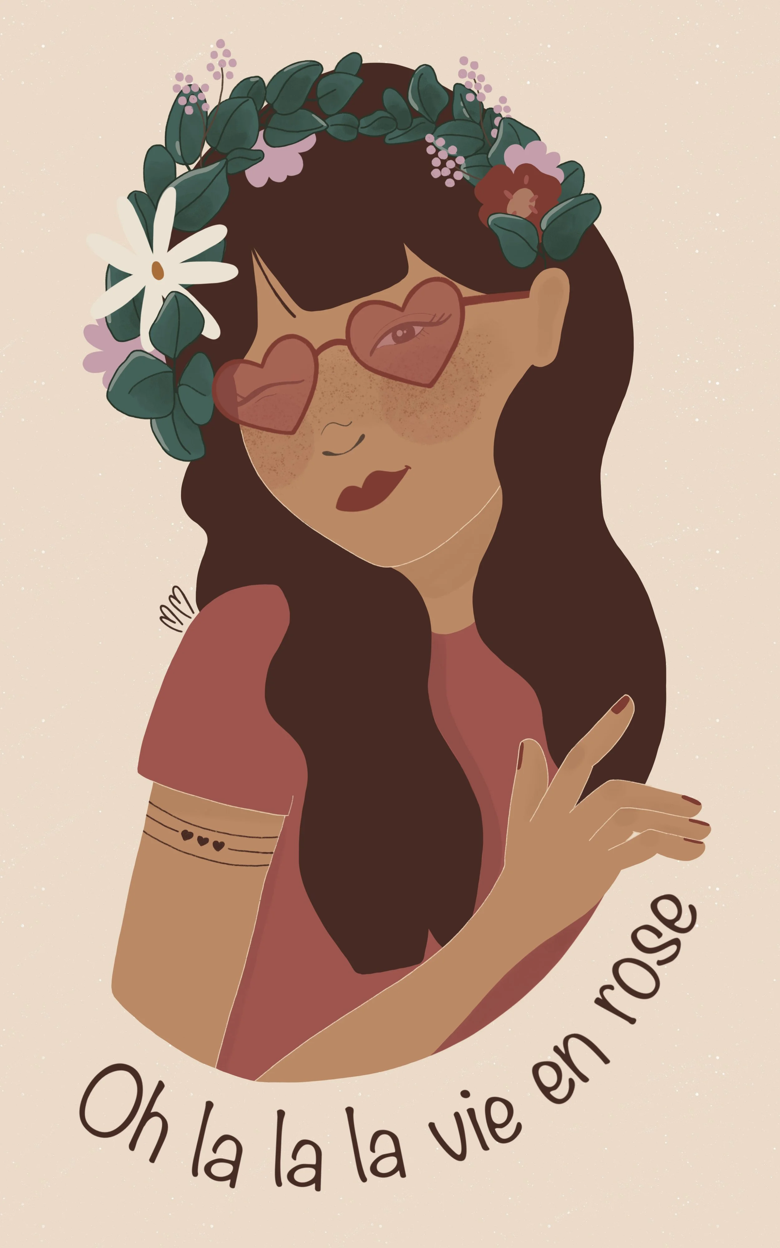 Oh la la la vie en rose