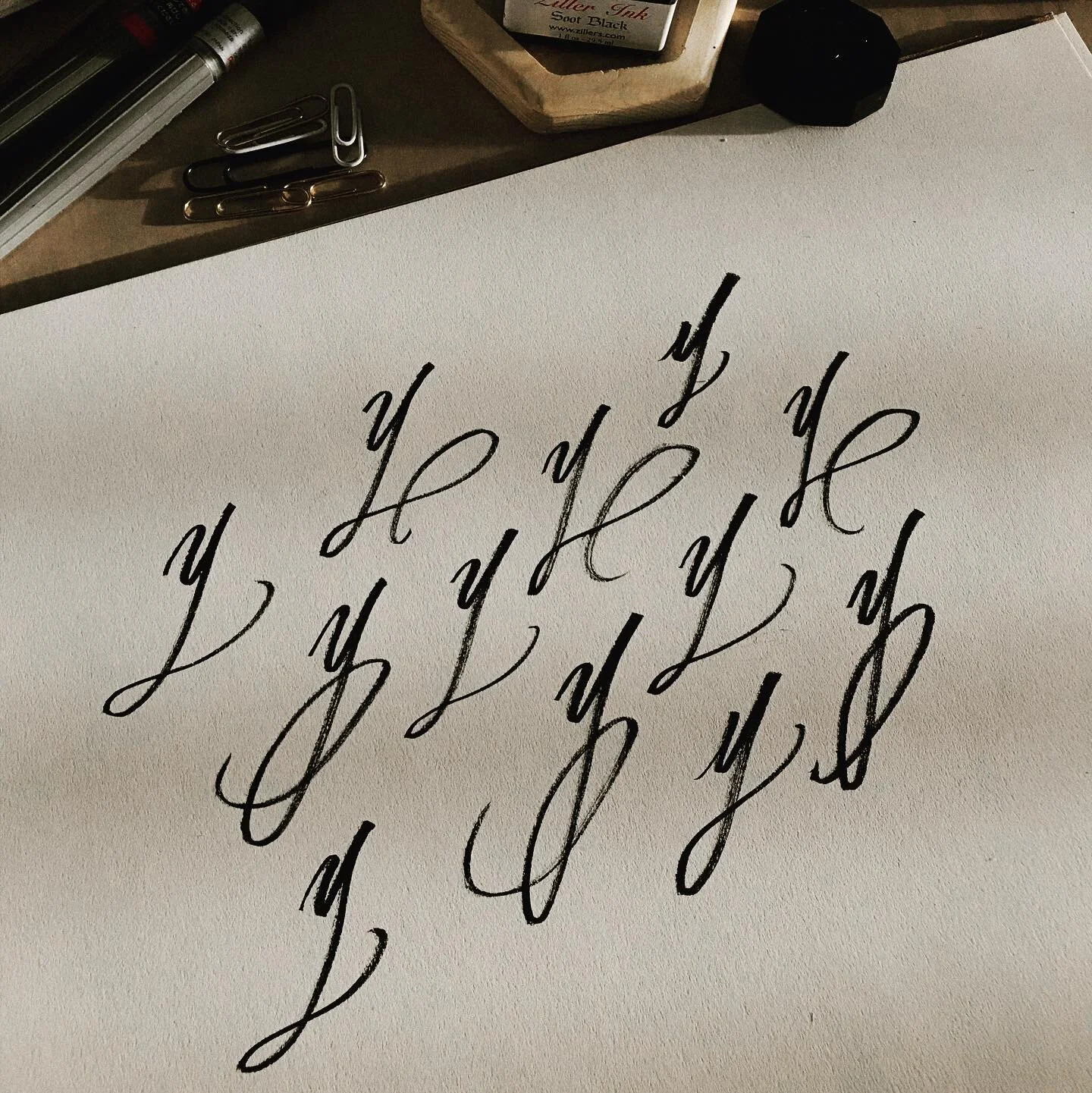 I&rsquo;ve been really practicing the more traditional styles of calligraphy&hellip;.. I don&rsquo;t particularly like the way it looks but now that I&rsquo;ve mastered a little bit of the foundation of that style, it helps me be a bit more controlle