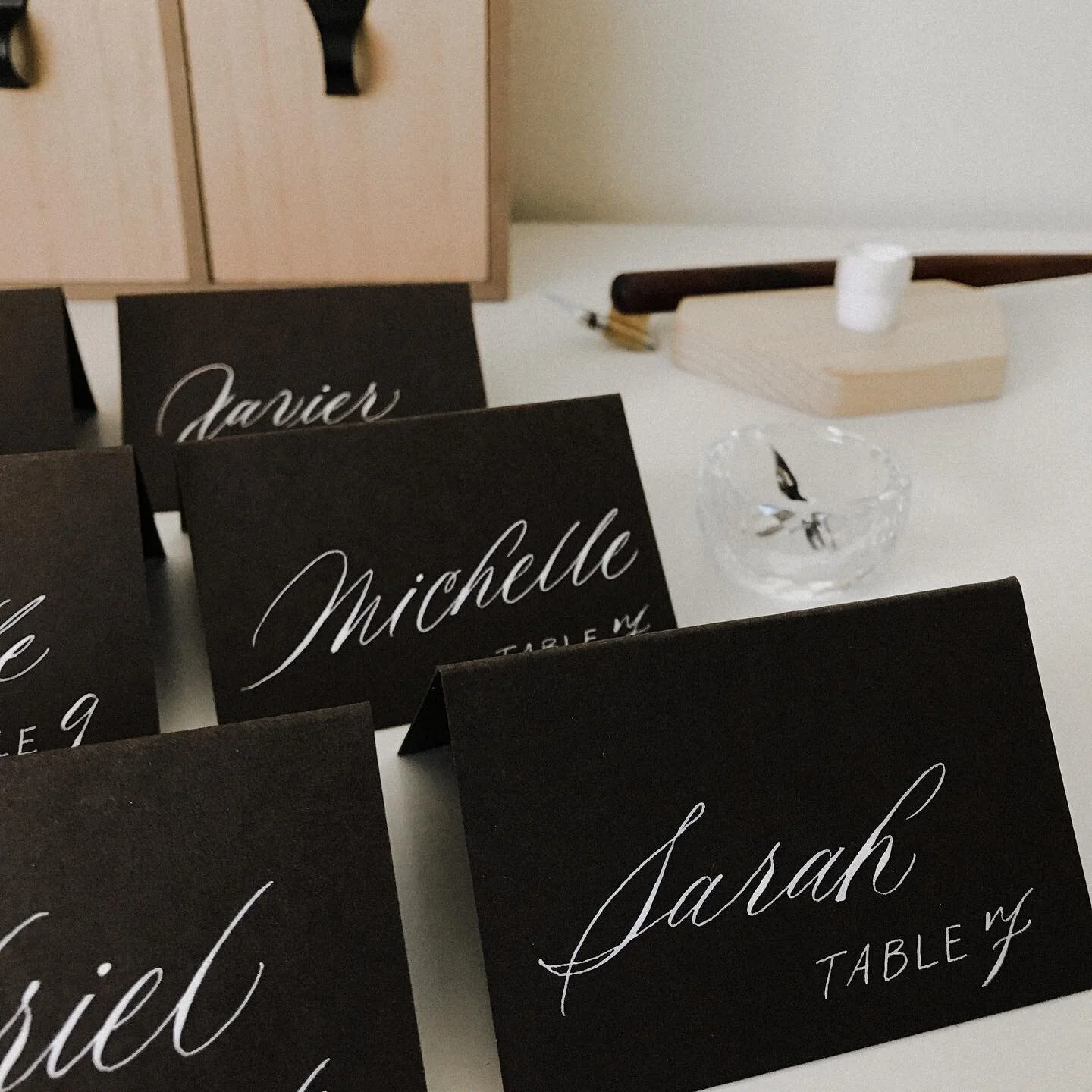 a big process these past few months is reconnecting with the modern style I had when I first started calligraphy&mdash; if you&rsquo;ve been here since 2018, you know I had a wonky style  to my modern calligraphy&hellip;  I&rsquo;m trying to revisit 