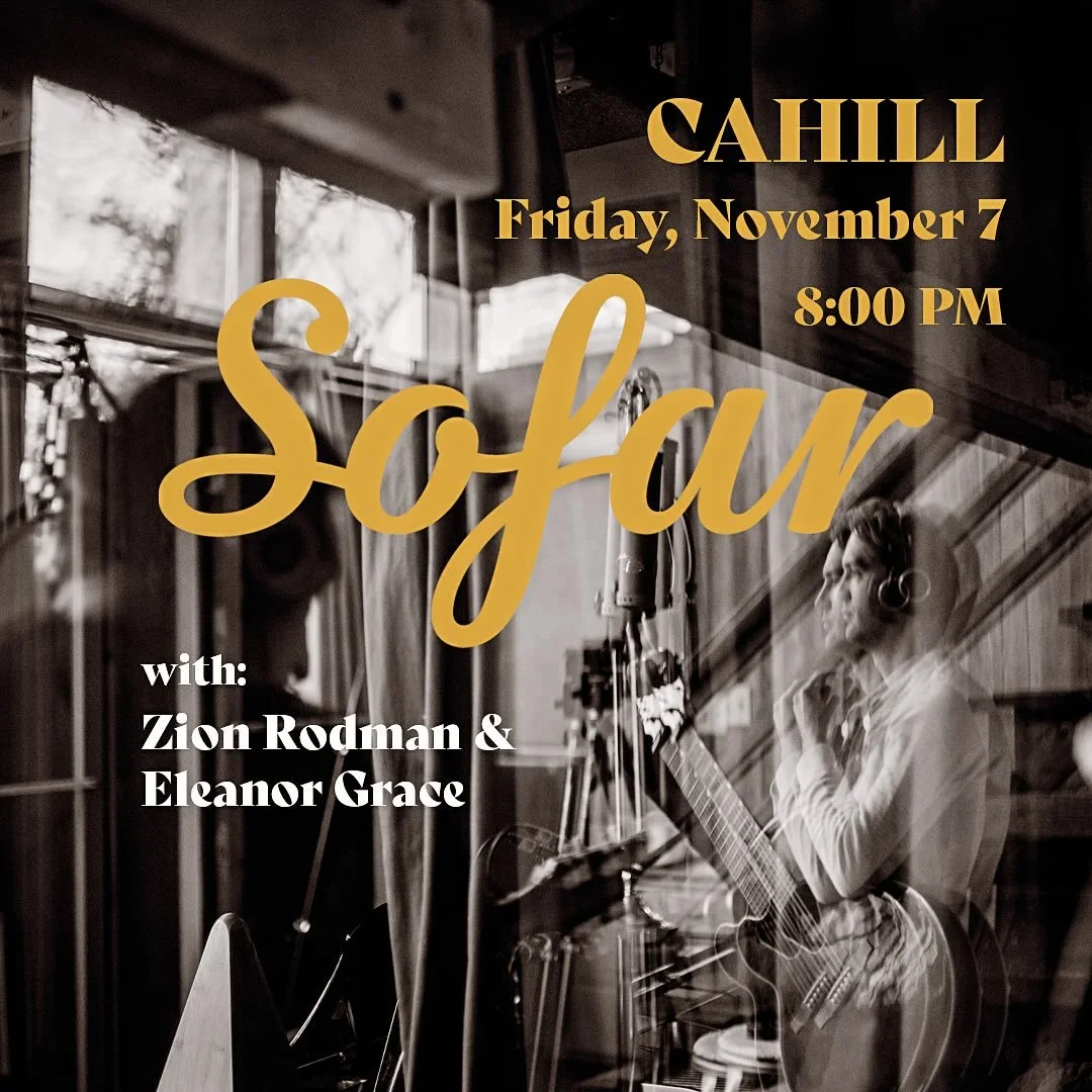 We&rsquo;re making our return to the world of Sofar Sounds. This music events company creates musical experiences in unique spots all over the Greater Boston area. We&rsquo;ll be a part of their show in Cambridge on Friday November 7th. You&rsquo;ll 